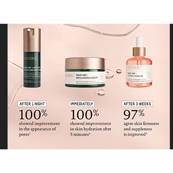 Biossance Love, Joy Bestsellers Set 4 piece Full Size Omega Repair Cream NIB - Picture 5 of 6